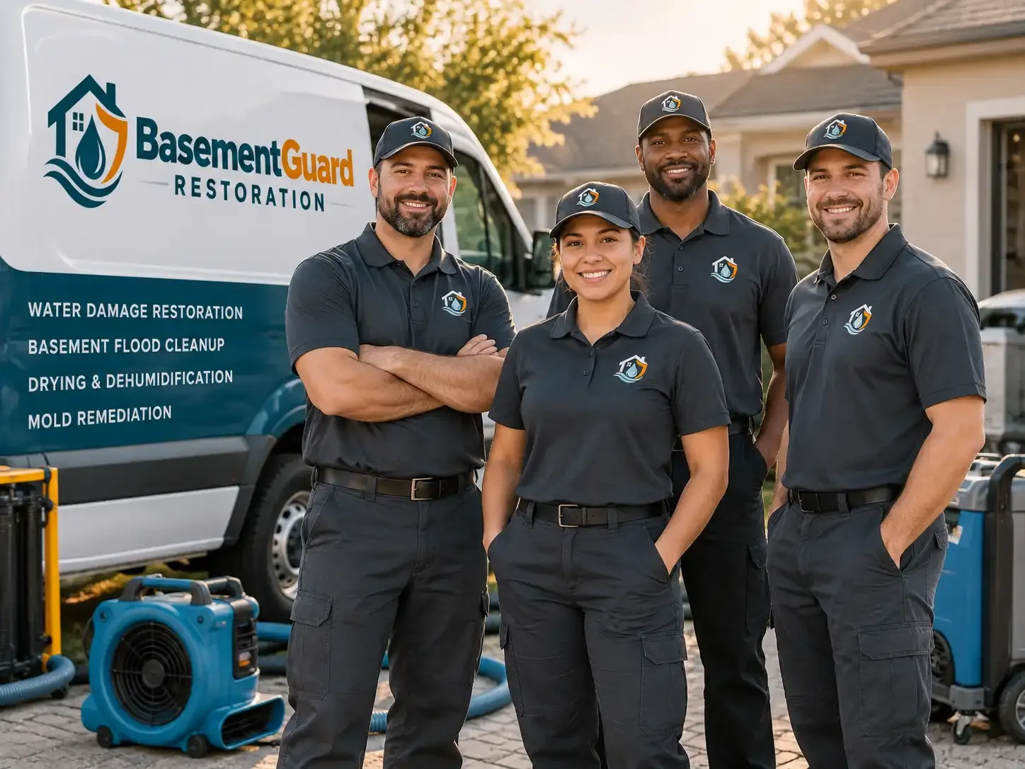 Basement Water Damage Restoration company in Hazel Hurst, PA